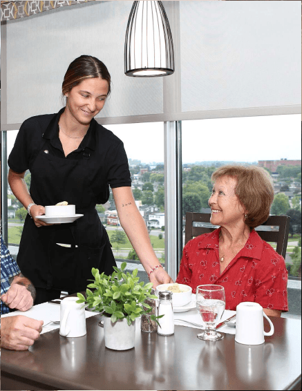 Service au tables